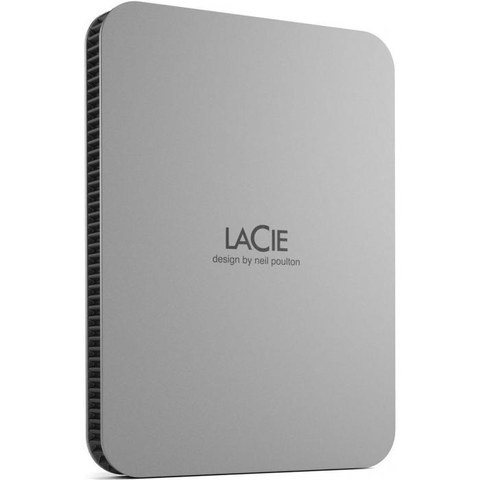 Hard drives & SSD - Lacie external hard drive 1TB Mobile Drive USB-C 2022 moon silver STLP1000400 - quick order from manufacturer