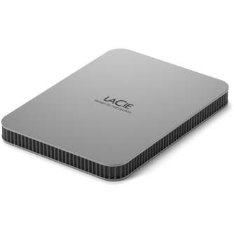 Citie diski & SSD - Lacie external hard drive 1TB Mobile Drive USB-C 2022 moon silver STLP1000400 - быстрый заказ от производите