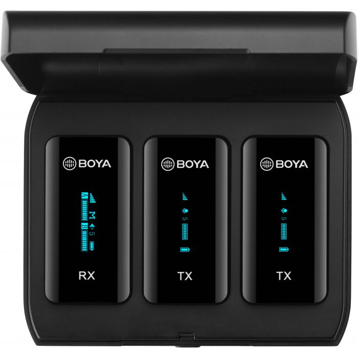 Wireless Lavalier Microphones - Boya wireless microphone BY-XM6 K2 BY-XM6-K2 - quick order from manufacturer