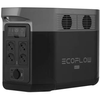 Portatīvie saules paneļi un spēkstacijas - EcoFlow portable power station DELTA Max 1600Wh 5003401008 - ātri pasūtīt no ražotāja