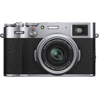 Bezspoguļa kameras - Fujifilm X100V Silver - ātri pasūtīt no ražotāja