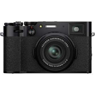 Bezspoguļa kameras - Fujifilm X100V Melns (Black) - ātri pasūtīt no ražotāja