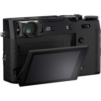 Bezspoguļa kameras - Fujifilm X100V Melns (Black) - perc šodien veikalā un ar piegādi