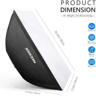 Softboxes - Neewer 60x90 Softbox With Bowens Mount - buy today in store and with delivery