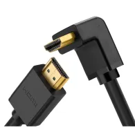 Video vadi, kabeļi - UGREEN HD103 cable HDMI to HDMI Angle, 4K, 2m (black) - perc šodien Master Foto veikalā un ar piegādiVideo vadi, kabeļi - UGREEN HD103 cable HDMI to HDMI Angle, 4K, 2m (black) - perc šodien Master Foto veikalā un ar piegādi
