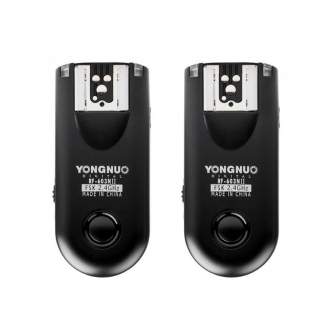 Триггеры - A set of two Yongnuo RF603N II flash triggers with an N3 for Nikon cable - купить сегодня в магазине и с доставкой
