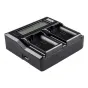Kameras bateriju lādētāji - Newell DC-LCD two-channel charger for LP-E6 batteries - perc šodien veikalā un ar piegādi