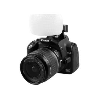 Piederumi kameru zibspuldzēm - OEM diffuser Pop-up for a build-in flash - 3 colors - ātri pasūtīt no ražotāja