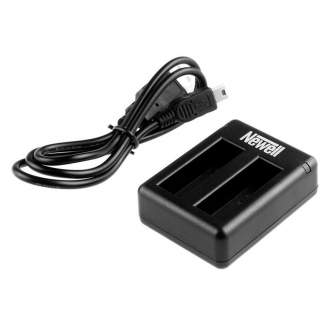 Kameras bateriju lādētāji - Newell SDC-USB two-channel charger for AHDBT-401 batteries - perc šodien veikalā un ar piegādi