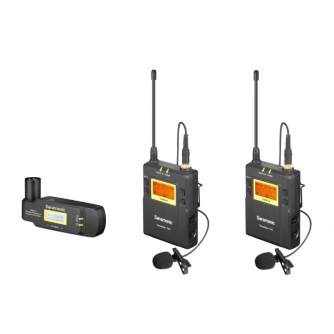 Беспроводные аудио микрофонные системы - Saramonic UwMic9 Kit 8 Wireless Kit (RX-XLR9 + TX9 + TX9) - быстрый заказ от производит
