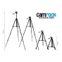 Photo Tripods - Camrock Tripod TA30 Black - quick order from manufacturer