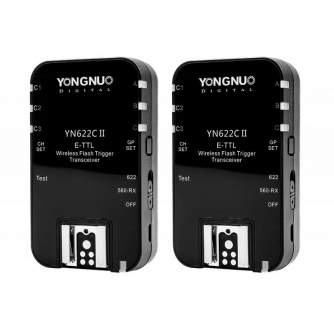 Triggers - A set of two Yongnuo YN622N II flash triggers for Nikon - quick order from manufacturer