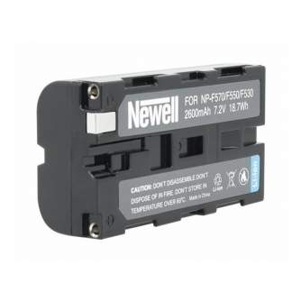 Kameru akumulatori - Newell Battery replacement for NP-F570 - perc šodien veikalā un ar piegādi