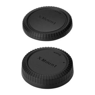 Lens Caps - JJC L-R14 Body Cap and Rear Lens Cap for FUJIFILM X Mount Camera Body and FJ X Mount Lens - buy today in store and with delivery