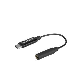 Аудио кабели, адаптеры - Saramonic adapter SR-C2006 - mini Jack / USB-C - быстрый заказ от производителя