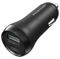 Wall charger - RAVPower car charger RP-PC091 Black - quick order from manufacturerWall charger - RAVPower car charger RP-PC091 Black - quick order from manufacturer