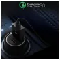 Telefonų, planšetinių kompiuterių ir GPS įkrovikliai - RAVPower car charger RP-PC091 Black - быстрый заказ от производителя