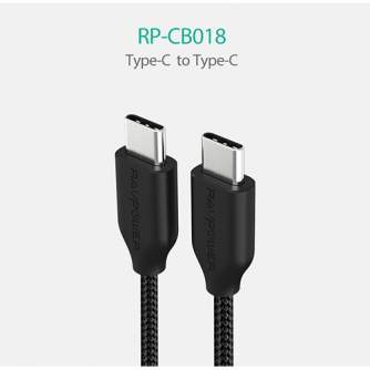 Cables - RAVPower USB-C Cable RP-CB018 - 0,9m - quick order from manufacturer