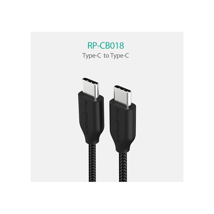 Кабели - RAVPower USB-C Cable RP-CB018 - 0,9m - быстрый заказ от производителя