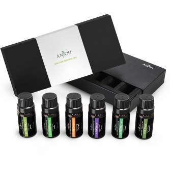 Make-up spoguļi - Essential Oils Set Anjou 100 Pure Top 6 Aromatherapy - ātri pasūtīt no ražotāja