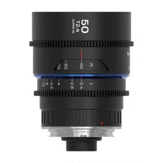 CINEMA видео объективы - Venus Optics Laowa Nanomorph 50 mm T2.4 1.5X S35 Blue lens for Arri PL / Canon EF - быстрый заказ от пр