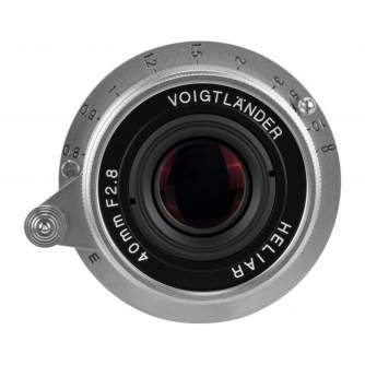 Objektīvi - Voigtlander Heliar 40 mm f/2.8 lens for M39 - silver - ātri pasūtīt no ražotāja