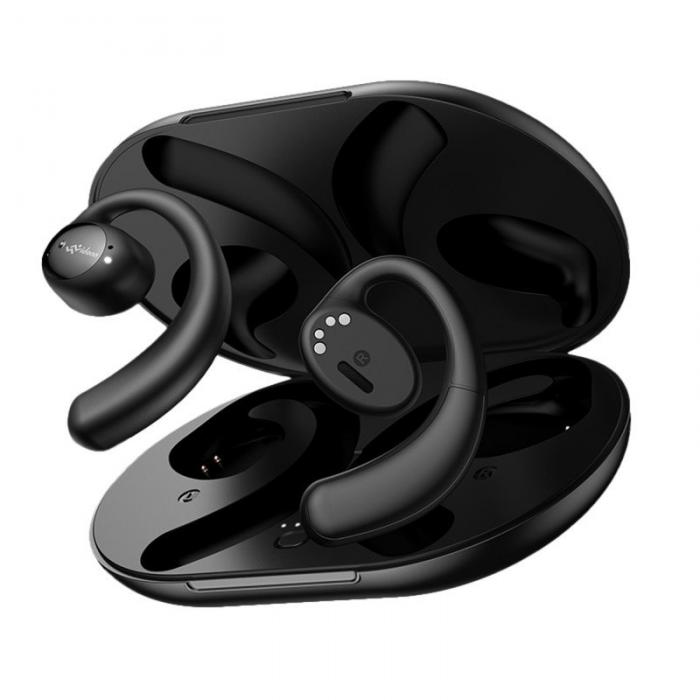Austiņas - Vidonn T2 wireless headphones - black - ātri pasūtīt no ražotāja