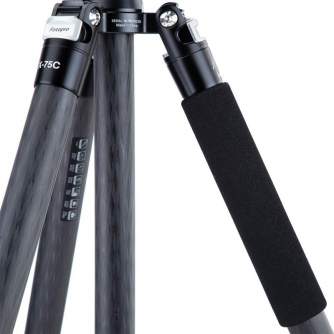 Photo Tripods - Fotopro X-75C tripod with FPH-72Q ball head - black - quick order from manufacturer