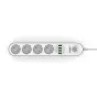 Chargers for Camera Batteries - Power strip Ldnio SE4432 with USB charger - quick order from manufacturer