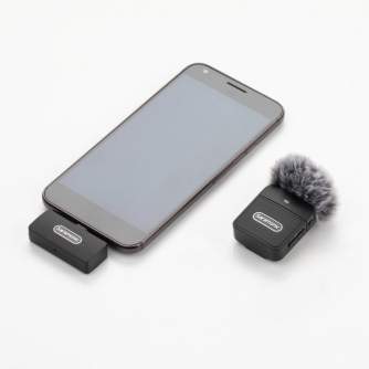 Bezvadu piespraužamie mikrofoni - Saramonic Blink100 B5 wireless audio transmission kit (RXUC + TX) for USB-C Android & iPhone 15 - ātri pasūtīt no ražotāja