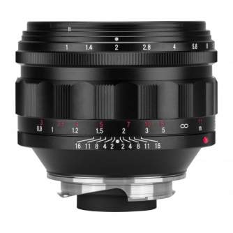 Объективы - Lens Voigtlander Nokton 50 mm f/1.0 for Leica M - быстрый заказ от производителя