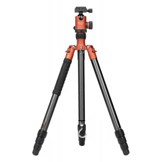 Штативы для фотоаппаратов - Fotopro X-go Predator tripod with ball head FPH-62Q - orange - быстрый заказ от производителя
