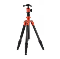 Штативы для фотоаппаратов - Fotopro Sherpa tripod - orange - быстрый заказ от производителяШтативы для фотоаппаратов - Fotopro Sherpa tripod - orange - быстрый заказ от производителя