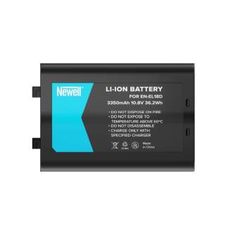 Kameru akumulatori - Newell Replacement Battery EN-EL18d for Nikon - ātri pasūtīt no ražotāja