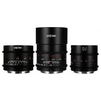 Объективы - Laowa Lens Kit Venus Optics Cine Prime Wide, Macro for Micro 4/3 - быстрый заказ от производителя