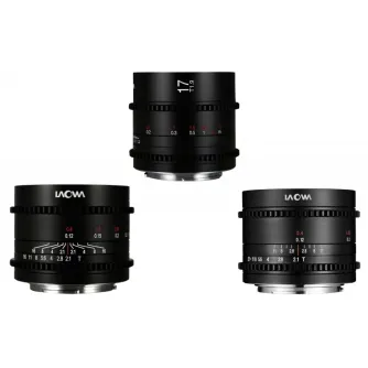 CINEMA objektīvi - Laowa Lens Kit Venus Optics Cine Prime Wide for Micro 4/3 - ātri pasūtīt no ražotāja