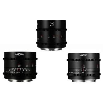 Lenses - Laowa Lens Kit Venus Optics Cine Prime Wide for Micro 4/3 - quick order from manufacturer