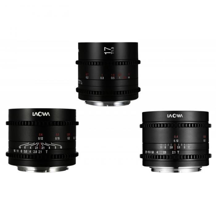 Objektīvi - Laowa Lens Kit Venus Optics Cine Prime Wide for Micro 4/3 - ātri pasūtīt no ražotāja