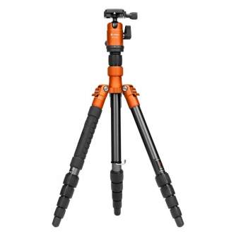 Photo Tripods - Fotopro X-go Gecko tripod with ball head FPH-42Q - orange - quick order from manufacturer
