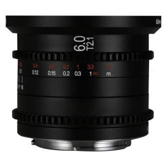 CINEMA Video objektīvi - Lens Laowa Venus Optic 6 mm T2,1 Cine for Micro 4/3 - ātri pasūtīt no ražotāja