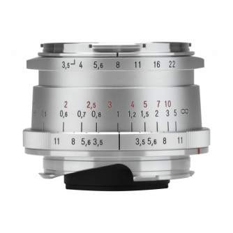 Lenses - Lens Voigtlander Color Skopar II Vintage Line 21 mm f/3.5 for Leica M - silver - quick order from manufacturer