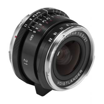Объективы - Lens Voigtlander Color Skopar II Vintage Line 21 mm f/3,5 do Leica M - Black - быстрый заказ от производителя