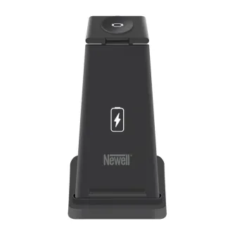 Kameras bateriju lādētāji - Newell induOne N-YM-UD21 inductive charger for 3 mobile devices - black - ātri pasūtīt no ražotāja