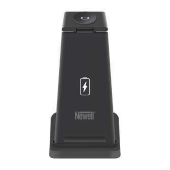 Зарядные устройства - Newell induOne N-YM-UD21 inductive charger for 3 mobile devices - black - быстрый заказ от производителя