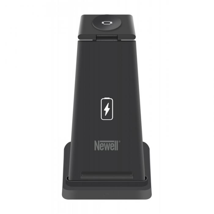 Chargers for Camera Batteries - Newell induOne N-YM-UD21 inductive charger for 3 mobile devices - black - quick order from manufacturer