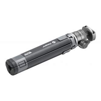 Штативы для фотоаппаратов - Tripod Fotopro Vlogger Mini (SY-390 + P-1HX) - grey - быстрый заказ от производителя