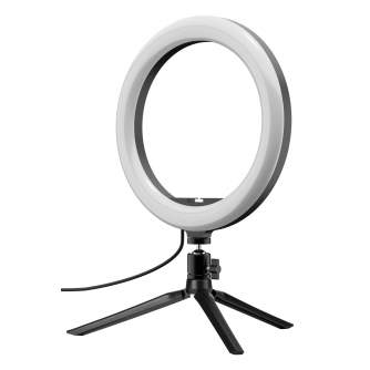 On-camera LED light - Newell Vlog Desk Kit LED Ring Light - quick order from manufacturer