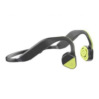 Austiņas - Vidonn F1 Wireless headphones with bone conduction technology - yellow - ātri pasūtīt no ražotāja