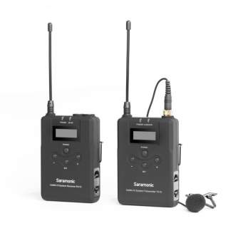 Bezvadu mikrofonu sistēmas - Saramonic UwMic15 Wireless Audio Transmission Kit - ātri pasūtīt no ražotāja