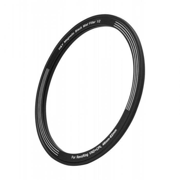 Soft Focus Filters - H&Y Black Mist 1/2 Magnetic Circular Filter for Revoring Adjustable Adapter with ND and CPL 46-62mm - quick order from manufacturer